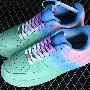 Custom Nike Air Force 1 '07 "Cotton Candy Dreams" - Women's Size 7